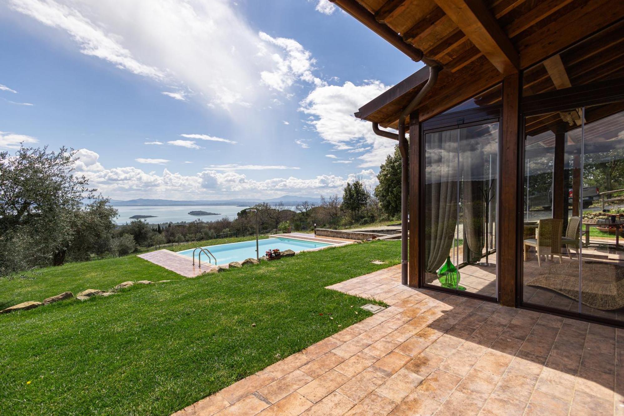 Di Colle In Colle - Country House With Private Pool Villa Tuoro sul Trasimeno Kültér fotó